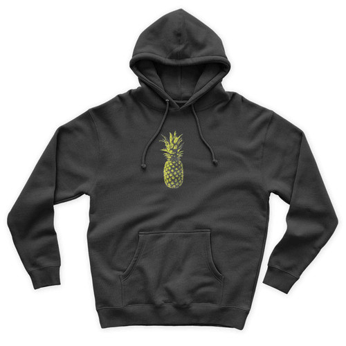 Pineapple Graphic Colorful Tropical Unisex Hoodie