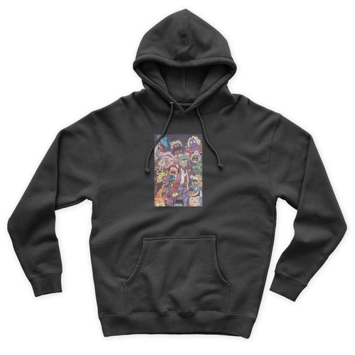 Pokemon Rick & Morty Parody Funny Gaming Team Valor Mystic Instinct Pokemon Go Unisex Hoodie