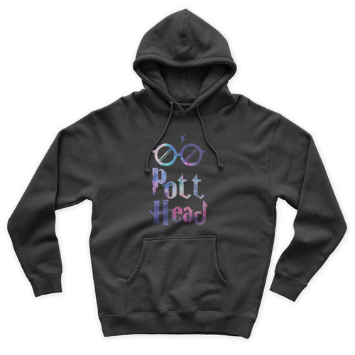 Pott Head Galaxy Space Unisex Hoodie