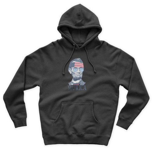 President Abraham Lincoln Murica Unisex Hoodie