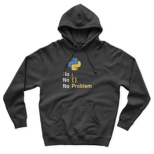 Python Programmer No Problem Unisex Hoodie