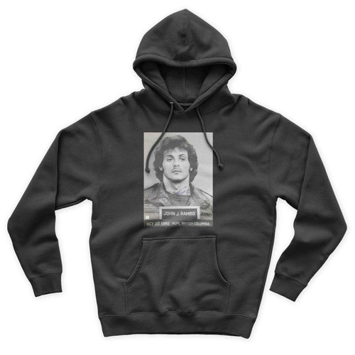 Rambo Mugshot Unisex Hoodie