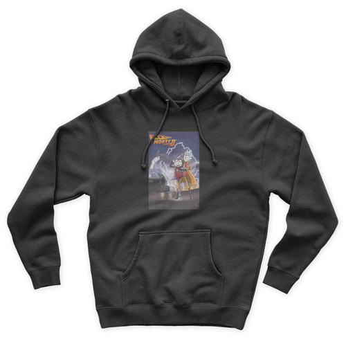 Rick And Morty Back To The Future Unisex Hoodie