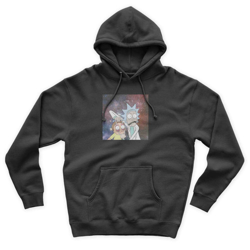 Rick And Morty In Space Galaxy Nebula 1 Unisex Hoodie