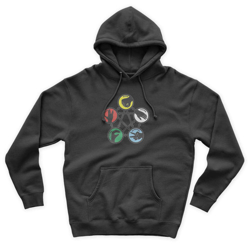 Rock Paper Scissors Game Geek Nerd Guide Funny Unisex Hoodie