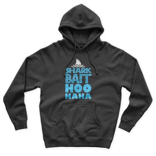 Shark Bait Hoo Ha Ha Animal Fish Funny Finding Nemo Parody Unisex Hoodie