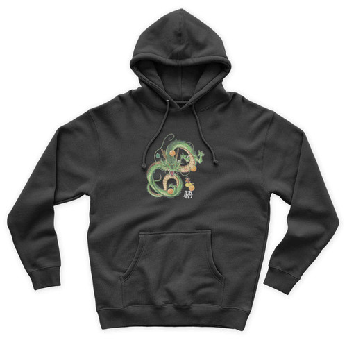 Shenron Dragon with Dragonballs - DBZ Unisex Hoodie