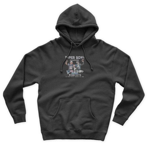 Super Bowl Champions Patriots Vs Eagles Minnesota U Unisex Hoodie