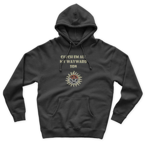 Supernatural Pokemon Catch Em All My Wayward Son Unisex Hoodie