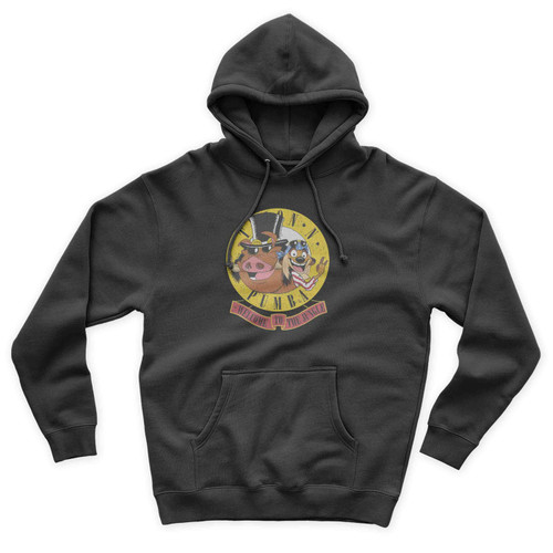 Timon & Pumba Welcome To The Jungle Lion King Guns N Roses Parody Free Delivery Wsn89 Unisex Hoodie