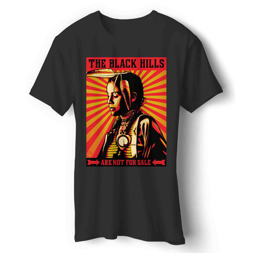 The Black Hills Are Not For Sale Man's T-Shirt