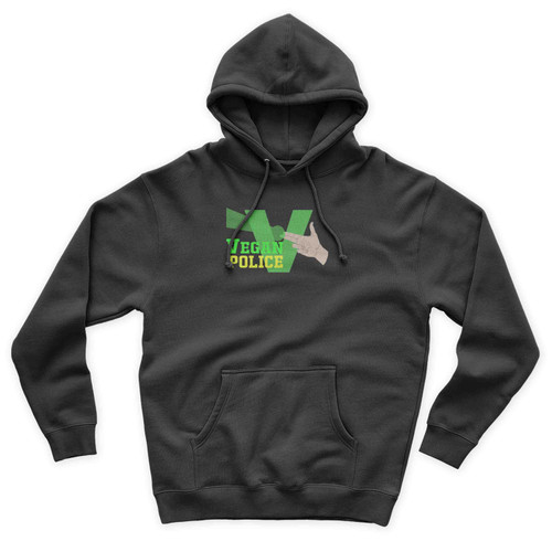 Vegan Police Unisex Hoodie