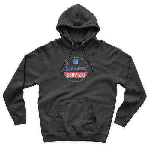 Vespa Servizio Unisex Hoodie