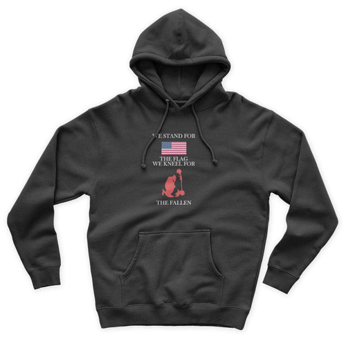 We Kneel For The Fallen Unisex Hoodie