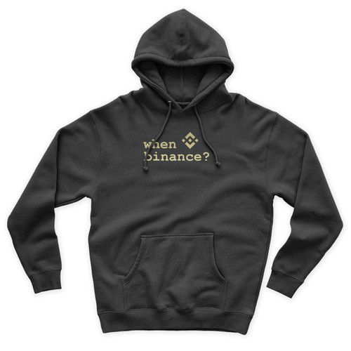 When Binance Unisex Hoodie