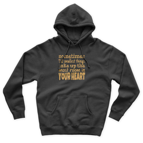 Winnie The Pooh Sometimes The Smallest Things Unisex Hoodie