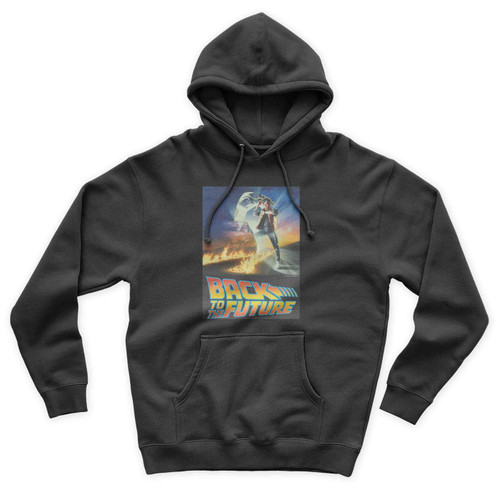Back To The Future 1 Simple Vintage Art Funny Unisex Hoodie