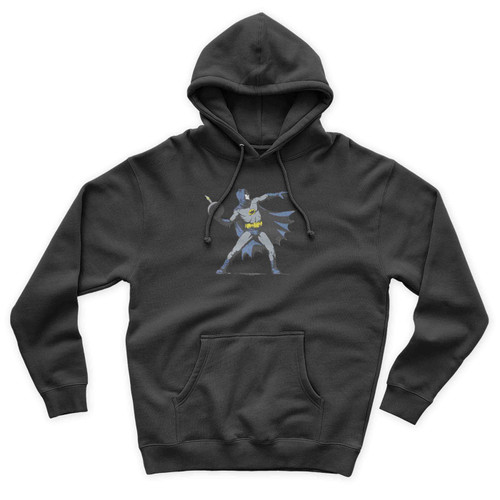 Batsy Art Vintage Simple Unisex Hoodie