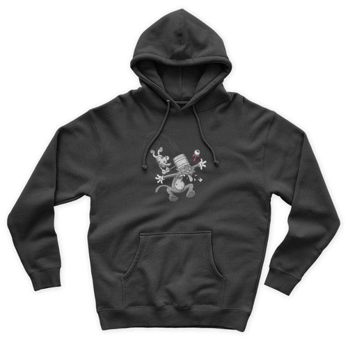 Fight And Bite Simple Vintage Unisex Hoodie