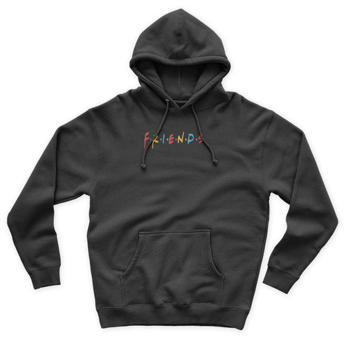 Friends Tv Show Simple Vintage Art Funny Unisex Hoodie