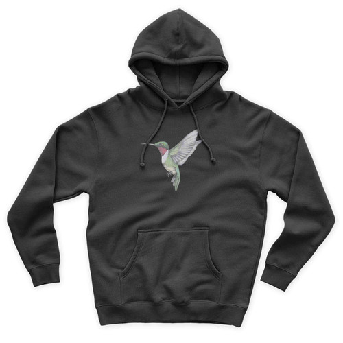 Hummingbird Funny Art Vintage Unisex Hoodie
