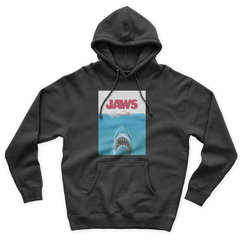 Jaws Horror Movie Funny Art Vintage Simple Unisex Hoodie