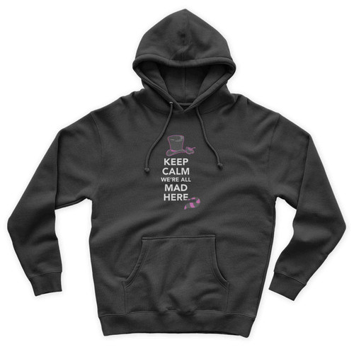 Keep Calm Were Ah Made Here Vintage Simple Art Unisex Hoodie