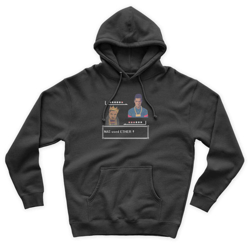 Nas Used Ether Simple Art Funny Unisex Hoodie