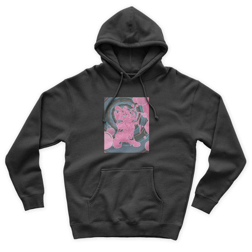 Pink Elephant Funny Art Vintage Simple Unisex Hoodie