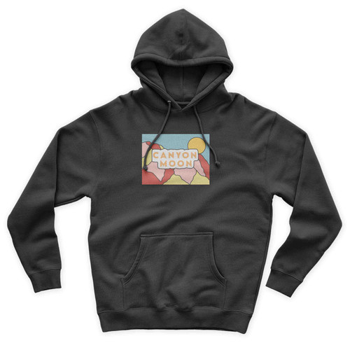 Canyon Moon Retro Vintage Art Unisex Hoodie