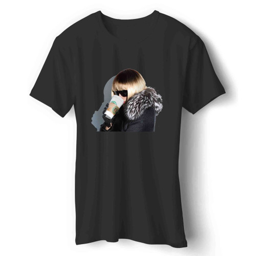 Queen Of Fashion Anna Wintour Man's T-Shirt