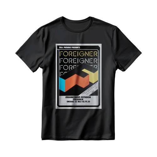 Nostalgipalatset Foreigner Stockholm 22 Maj Concert Men’s T-Shirt