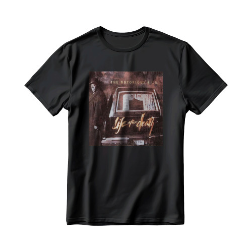 Biggie Smalls Life After Death Album Cover 90s Men's T-Shirt