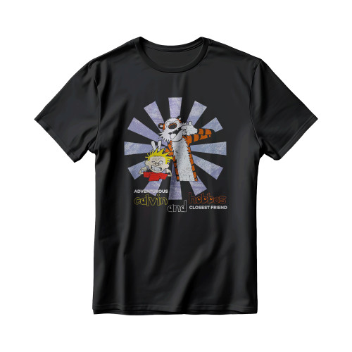 Calvin And Hobbes Retro Adventure Men's T-Shirt
