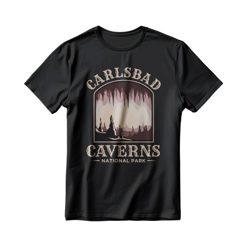Carlsbad Caverns National Park Us Vintage Men's T-Shirt