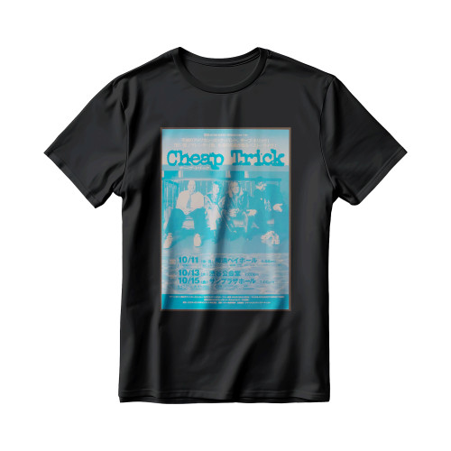Cheap Trick Tour Of Japan Handbill October Men's T-Shirt