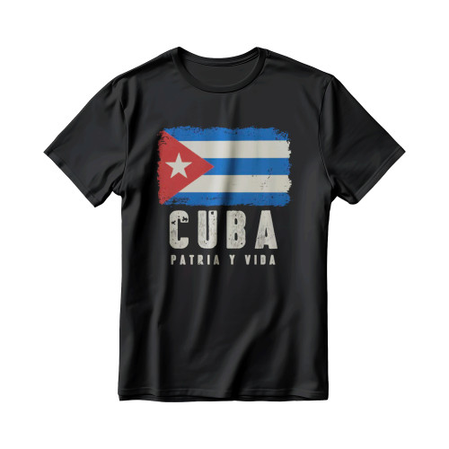 Cuba Patria Y Vida Men's T-Shirt