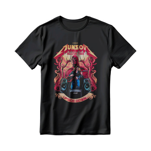 Eddie Munson Metallica Guitar Solo Power Men's T-Shirt