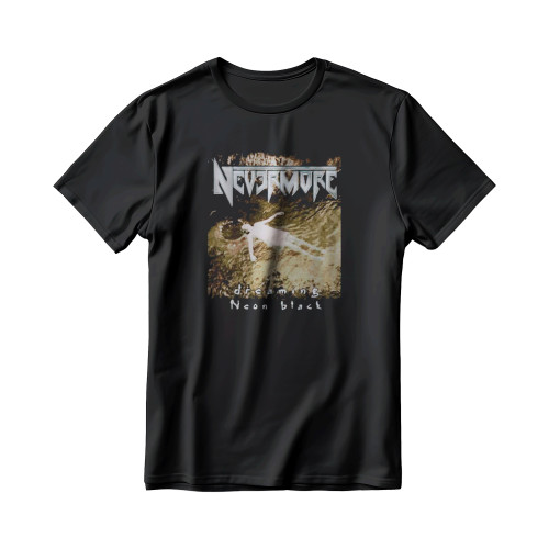 Nevermore Dreaming Neon Black Sanctuary Fates Men's T-Shirt