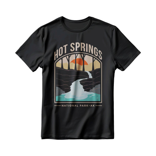 Hot Springs National Park Us Vintage Men's T-Shirt