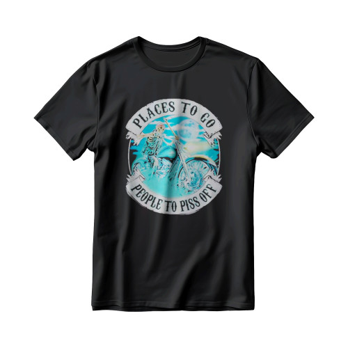 Places To Go People To Piss Off Men's T-Shirt