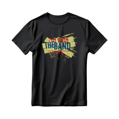 Im With The Band Marching Band Mom Men's T-Shirt
