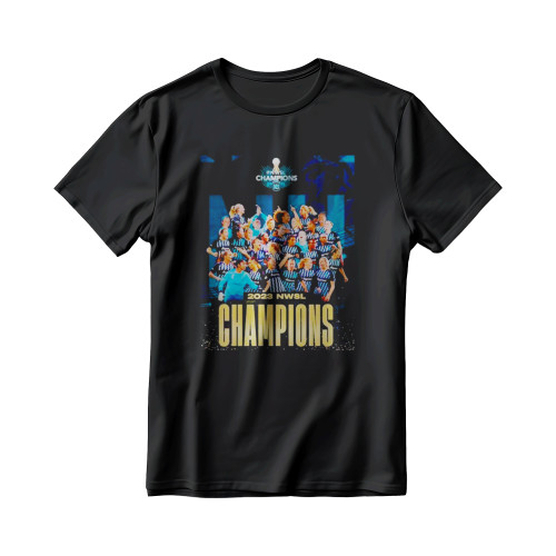 Jersey Sky Blue 2023 Nwsl Champions Men's T-Shirt
