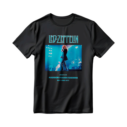 Led Zpelin Punk Rock Band Madison Square Gardens Men's T-Shirt