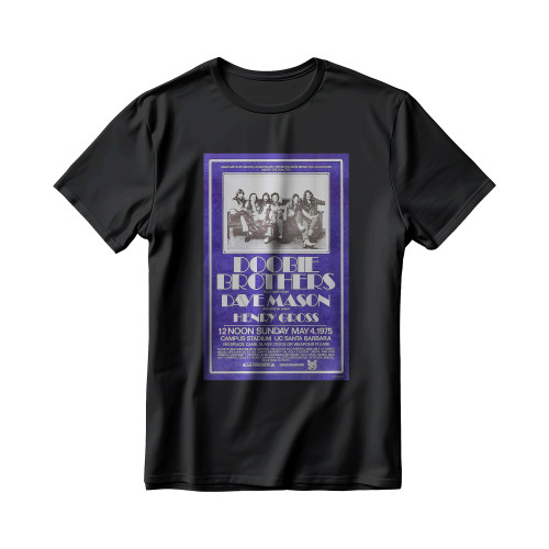 The Doobie Brothers 1975 Santa Barbara Vintage Concert Men's T-Shirt