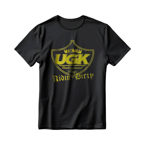Ugk Underground Kingz Ridin Dirty Rap Hip Hop Men's T-Shirt
