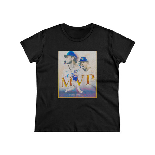 Corey Seager Texas Rangers Mvp 2023 World Series Women's T-Shirt