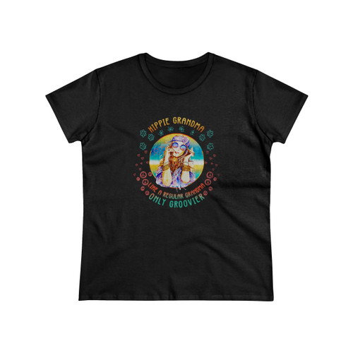 Hippie Grandma Like A Regular Grandma Only Groovier Women's T-Shirt