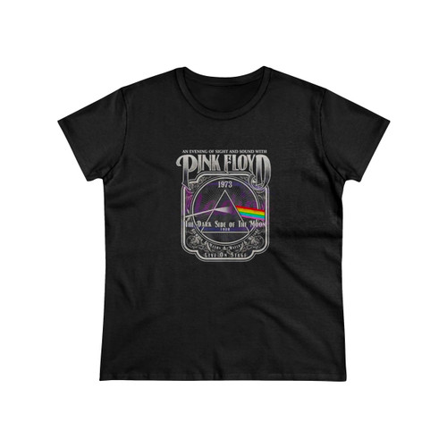 An Evening Of Sight And Sound With Pink Floyd 1973 Tour The Dark Side Of The Moon Women's T-Shirt