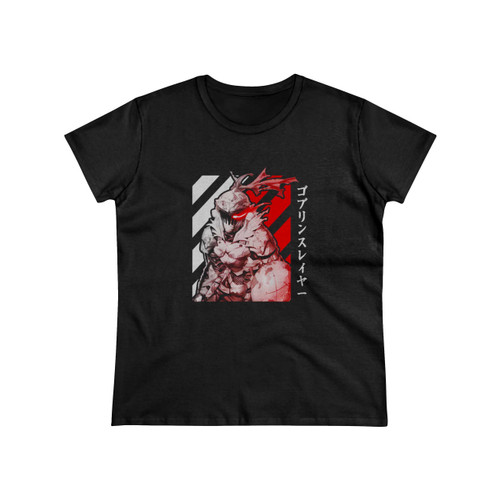 An Experienced Silver Ranked Adventurer Goblin Slayer Color Stripe Design Women's T-Shirt